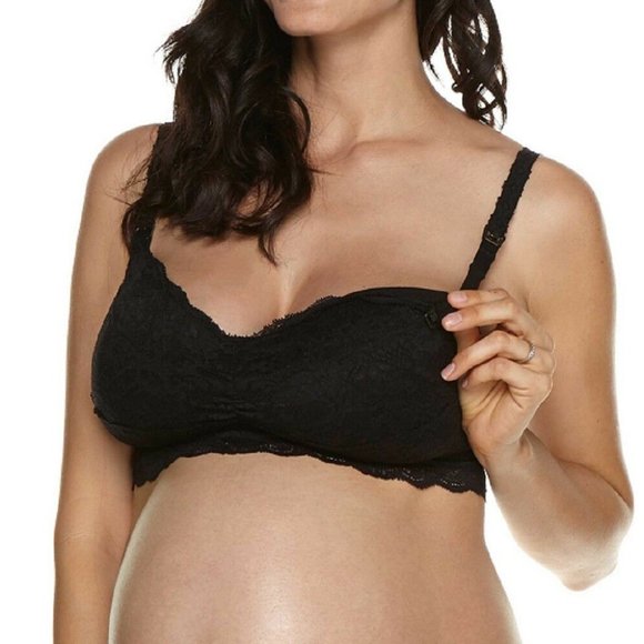 Cosabella Never Say Never Mommie Nursing Bra Black - NEVER1304P - Picture 1 of 1